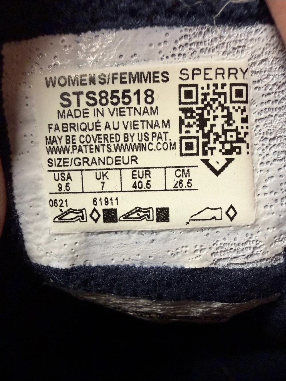Sperry Navy and Red Plaid Women’s Waterproof Duck Boots
